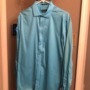 Kenneth Cole Men’s Teal Dress Shirt
